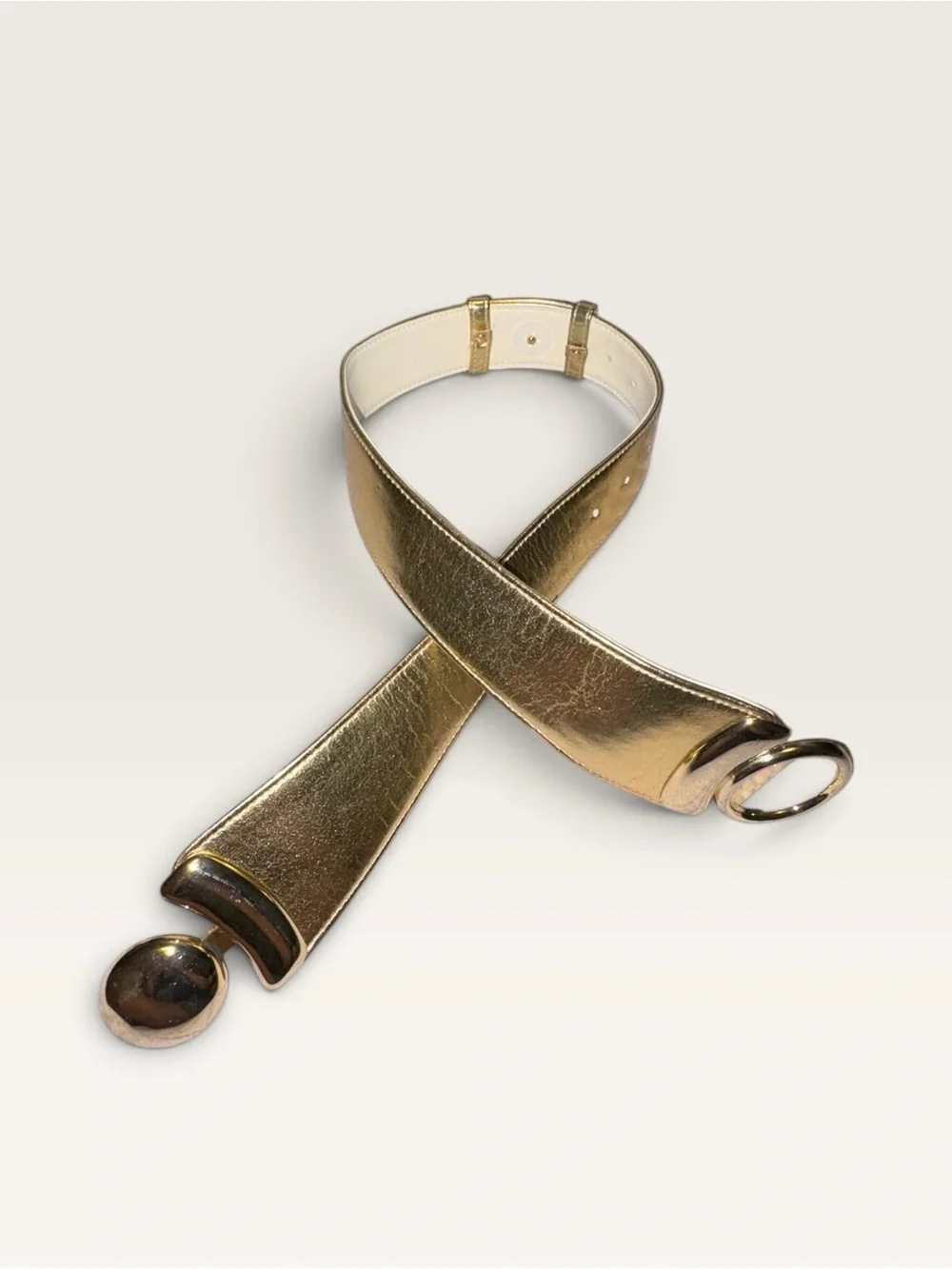 Vintage gold metallic